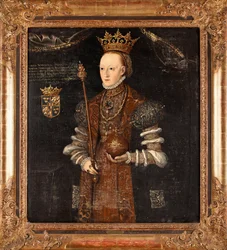 Portrait of Marguerite Lejonhufvud, Queen of Sweden