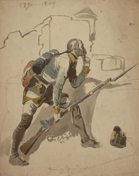 A Private Infantry of the Line (Possibly 27th Regiment, Hesse Cassell)