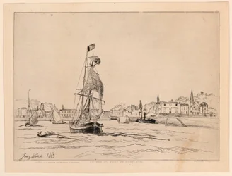 Entrance to the Port of Honfleur
