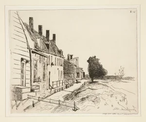 The Houses Alongside the Canal