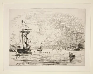 Exit from the Port of Honfleur