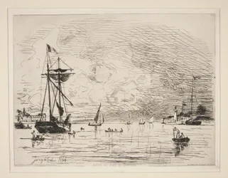 Exit from the Port of Honfleur