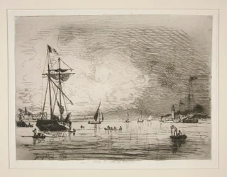 Exit from the Port of Honfleur