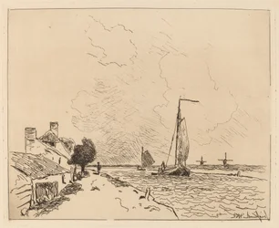 Two Boats at Sail