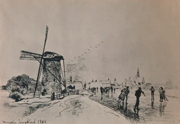 View of the Town of Maassluis