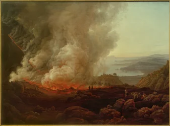 The Eruption of Vesuvius, December 1820