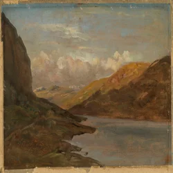 Landscape at Nystuen in Filefjell