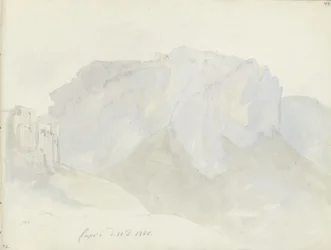 Monte Solaro Seen from Capri
