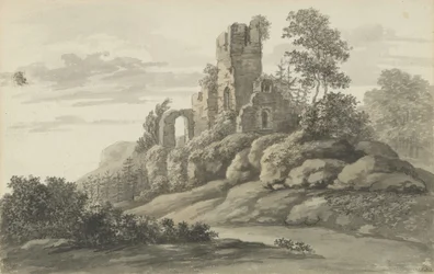 The Castle Ruins at Wehlen