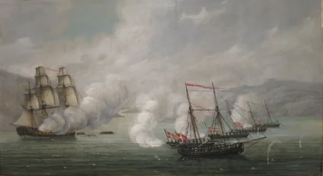 The Naval Battle at Alvøen