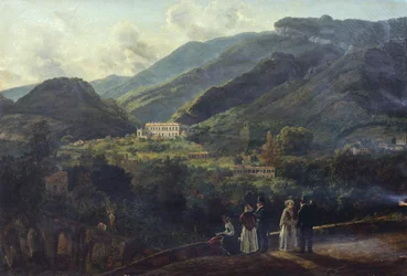 The Royal Palace of Quisisana, near Naples