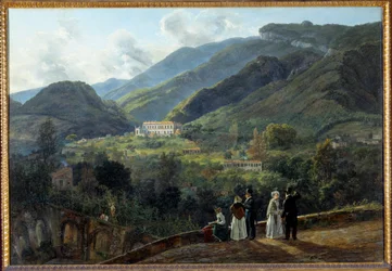 The Casino Reale de Quisiana in Castellammare with the Court of Denmark
