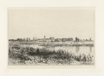 View of a River near Bemmel