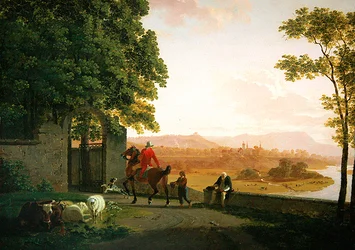 Landscape of the surroundings of Bern