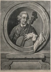 Portrait of a musician, possibly Franz Joseph Haydn