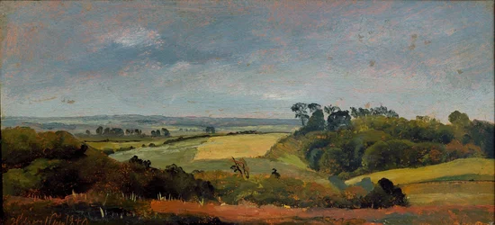 Near Høbjerg. Frederiksværk. Study
