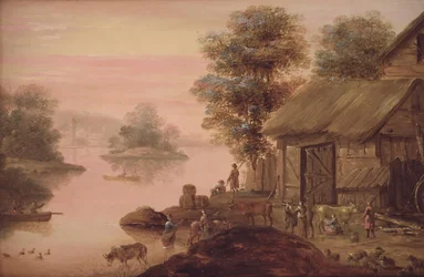 Landscape in Dutch manner