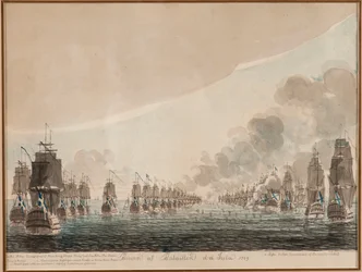 The Naval Battle of Öland on 26 July 1789