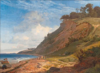 A Danish Coast. View from Kitnæs on Roskilde Fjord. Zealand