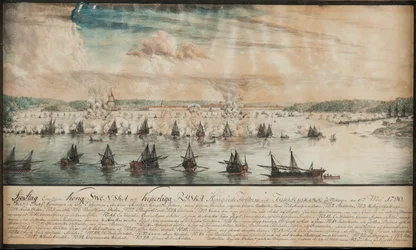 The Battle of Fredrikshamn on May 1790, 1791