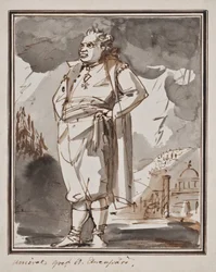 Carl August Ehrensvärd in Full Figure