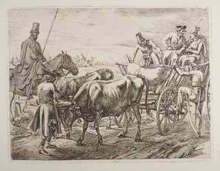 Cossacks Enter a Wagon