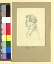 Gustav Karl Börner (1790-1855), Painter