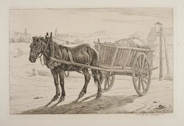 Horse with Beer Cart