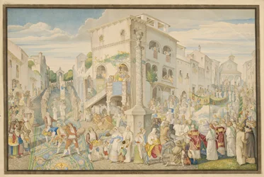 Commonly Known as the Flower Festival in the Octave of Corpus Christi in Genzano