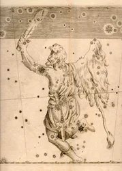 Uranometria (1661) Showing the Constellation Orion