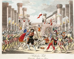 Historical Ballet of Henry, scene from 