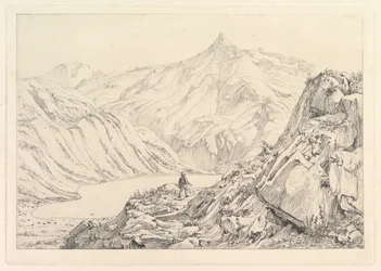 Bockhart Lake Der Bockhardsee, early 19th century