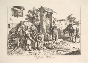 Cossack at the Well