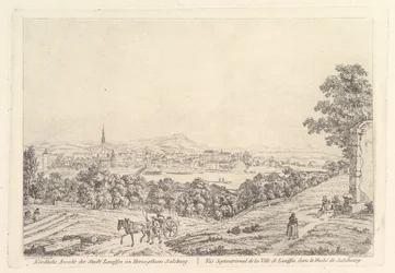 Paths in the Dukedom of Salzburg, early 19th century