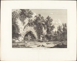 Remains of the Theatre in Albano