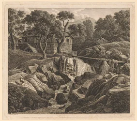 Landscape with a Waterfall