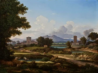 Roman Landscape, Composed with Elements from the Torre del Quinto