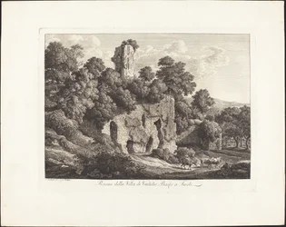 Ruins of the Villa of Ventidius Bassus at Tivoli