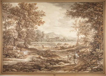 Scene from the Roman Campagna, Torre del Quinto