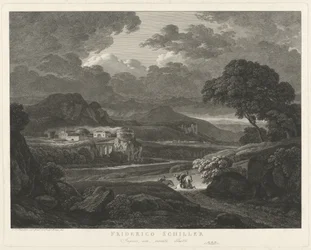 The Great Heroic Landscape, Dedicated to Schiller