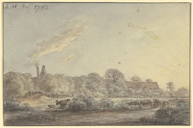 Village Between Trees