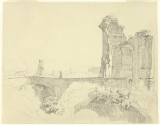Bridge and Ruined Tower