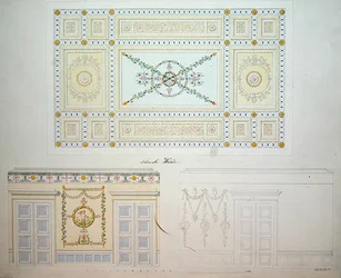 Decorative Designs for the Interior of the Beberbeck Palace, by Israel Schwalm