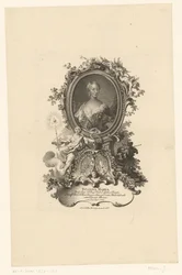 Portrait of Juliana Maria van Sleeswijk Hollsteyn