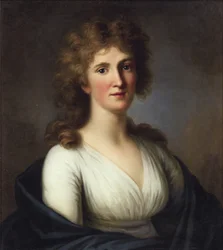 Portrait of Sara Anna von Miltitz
