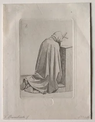 A Praying Monk