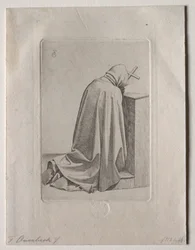 A Praying Monk