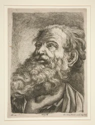 Male Head (of an Apostle?)