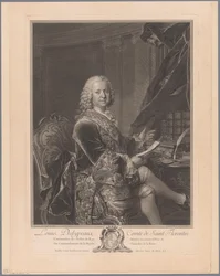 Portrait of Louis Phélypeaux de Saint-Florentin