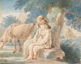 Boys under a Tree